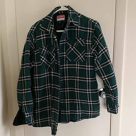 wrangler quilted jacket